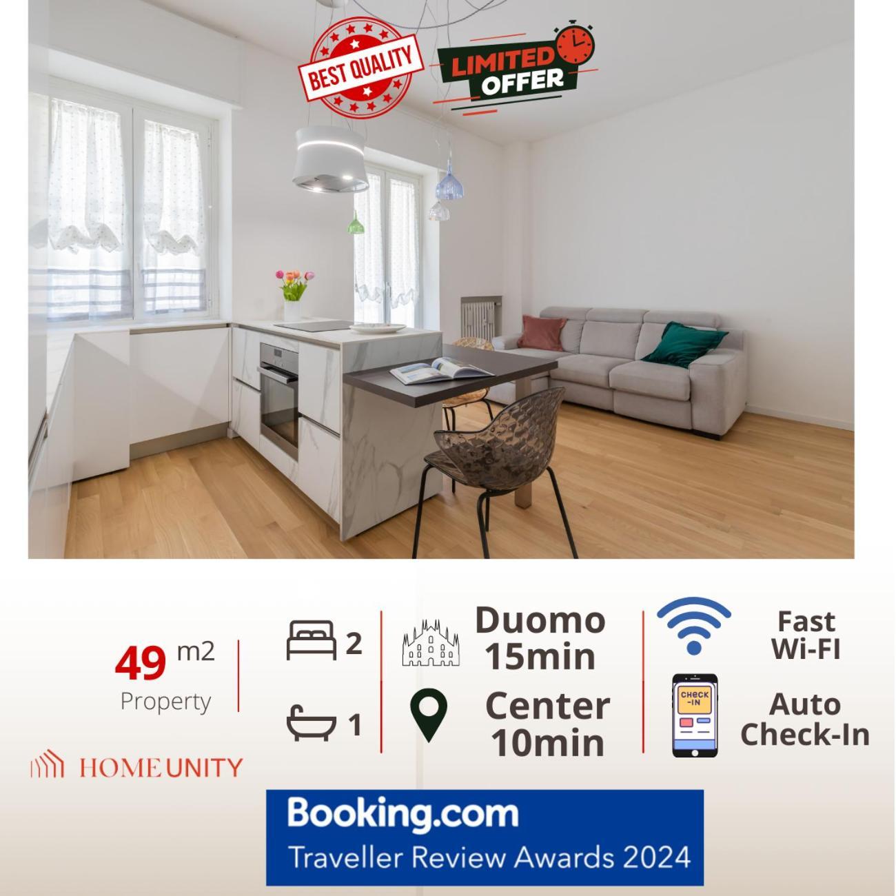 Design Premium Apartment In Center Milan - Homeunity ภายนอก รูปภาพ